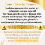 Foto Libro de Firmas 15 años