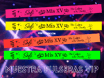 Pulseras VIP Flúor