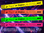 Pulseras VIP Flúor