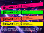 Pulseras VIP Flúor